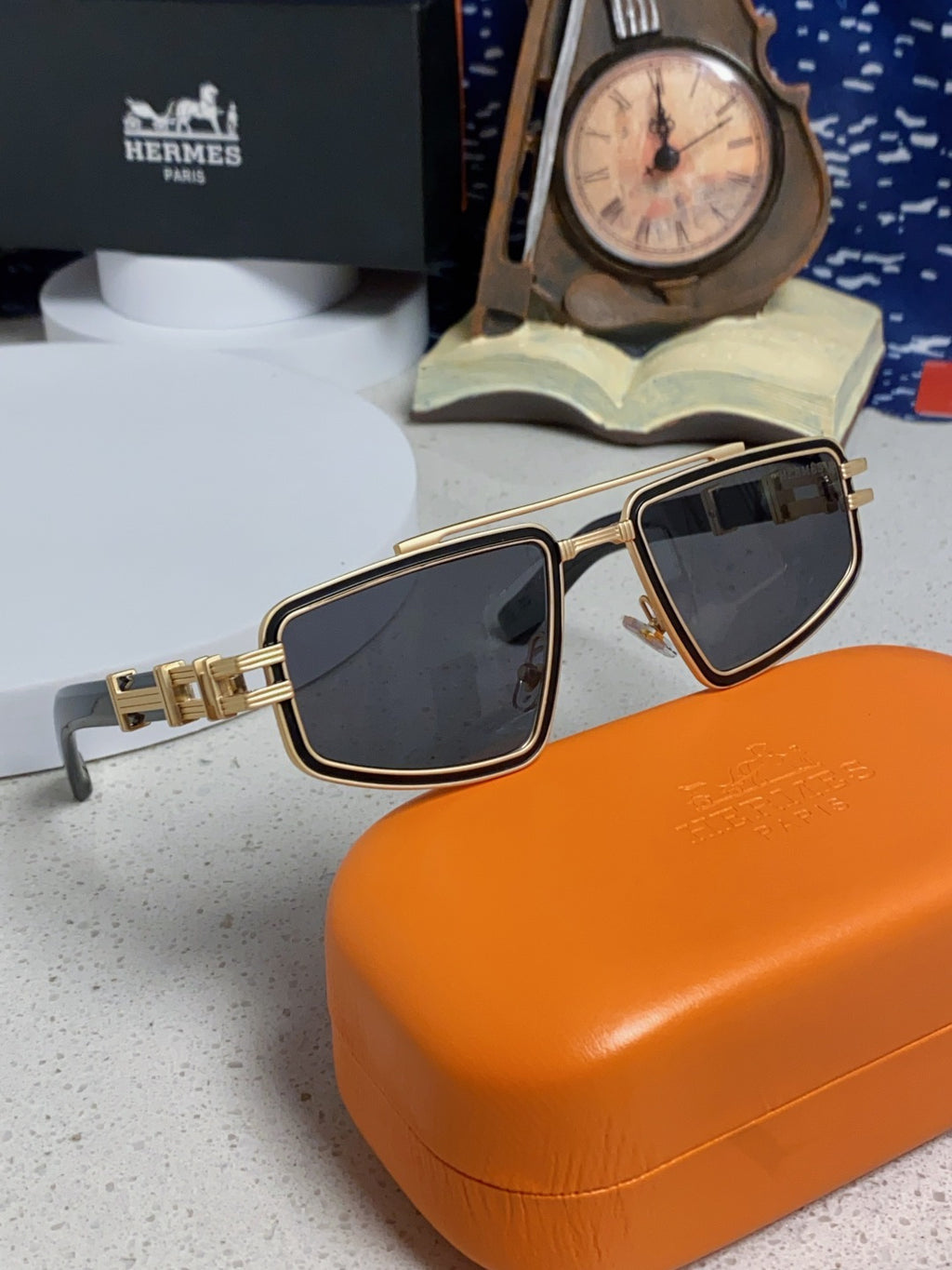 Hermès Fashion Silver Lens Sunglasses for Men & Women - 867269 - detail image 10