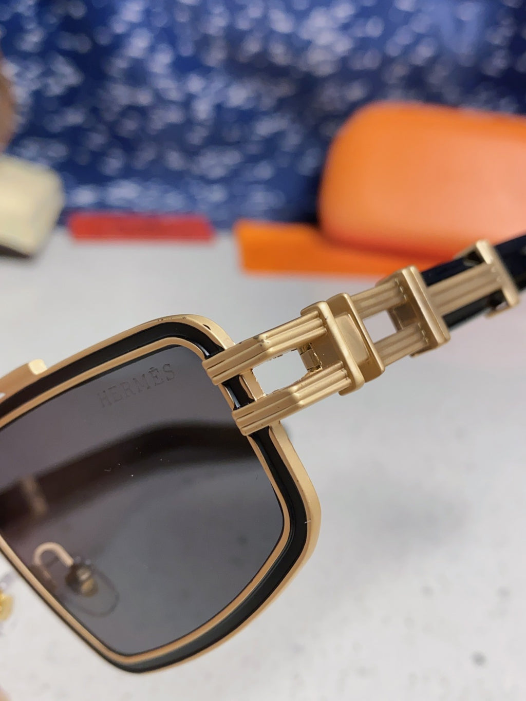 Hermès Fashion Silver Lens Sunglasses for Men & Women - 416529 - detail image 7