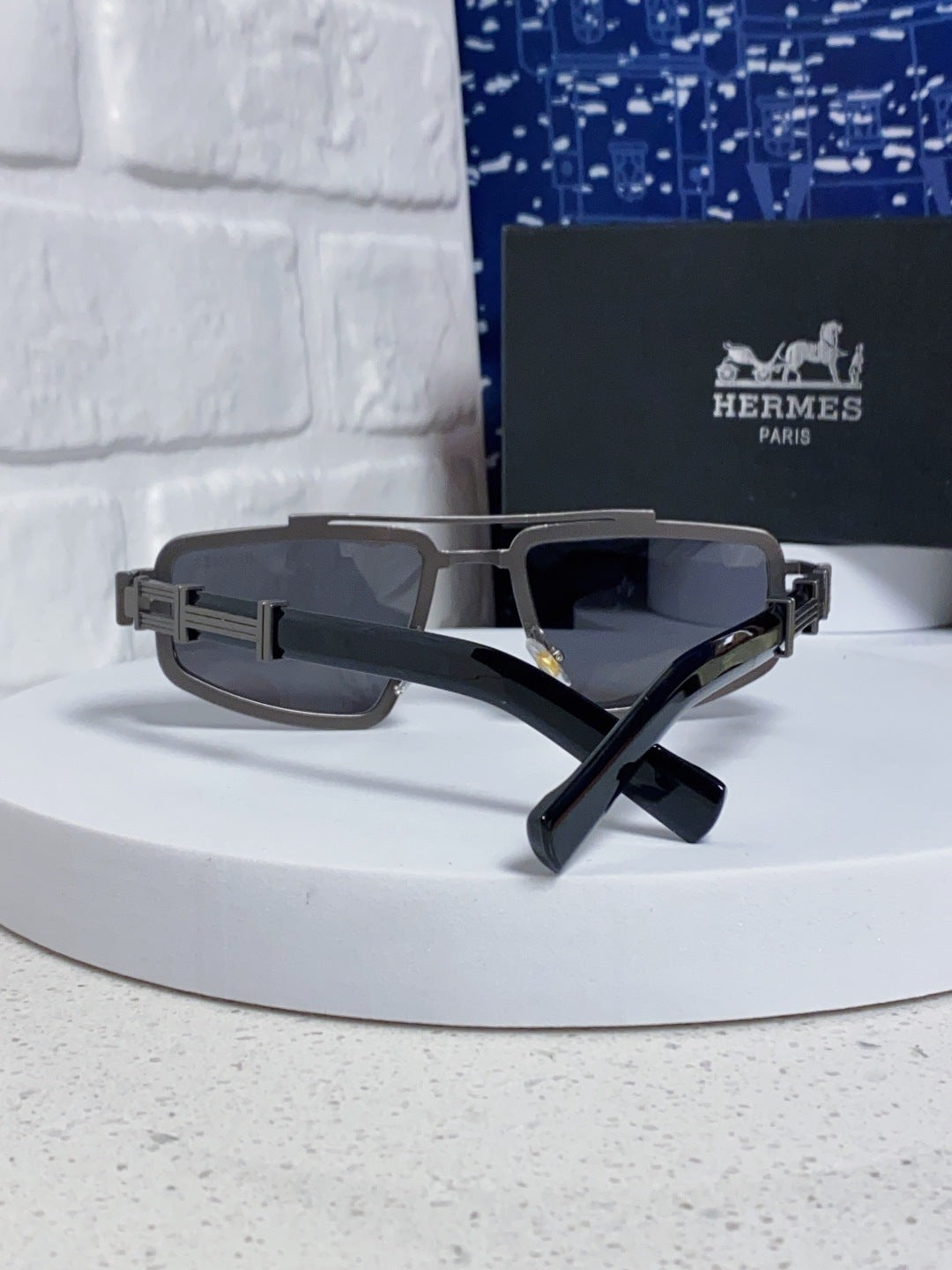 Hermès Fashion Gray Lens Sunglasses for Men & Women - 158697 - detail image 3