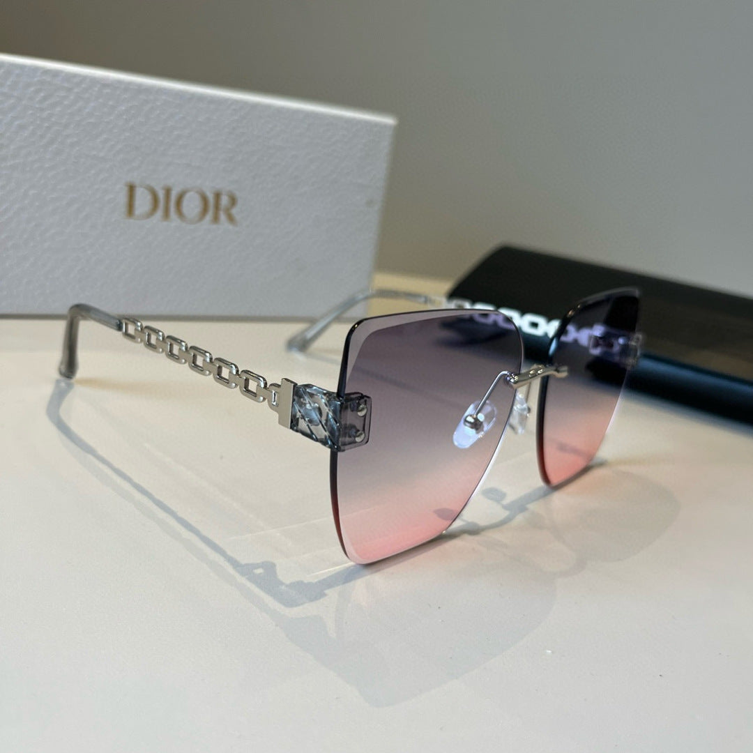 Dior Fashion Silver Lens Sunglasses for Men & Women - 431763