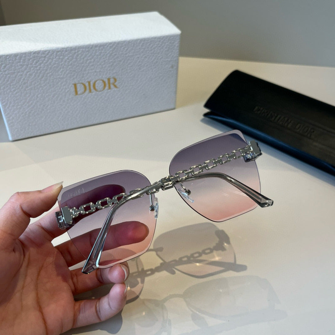 Dior Fashion Silver Lens Sunglasses for Men & Women - 415445 - detail image 7