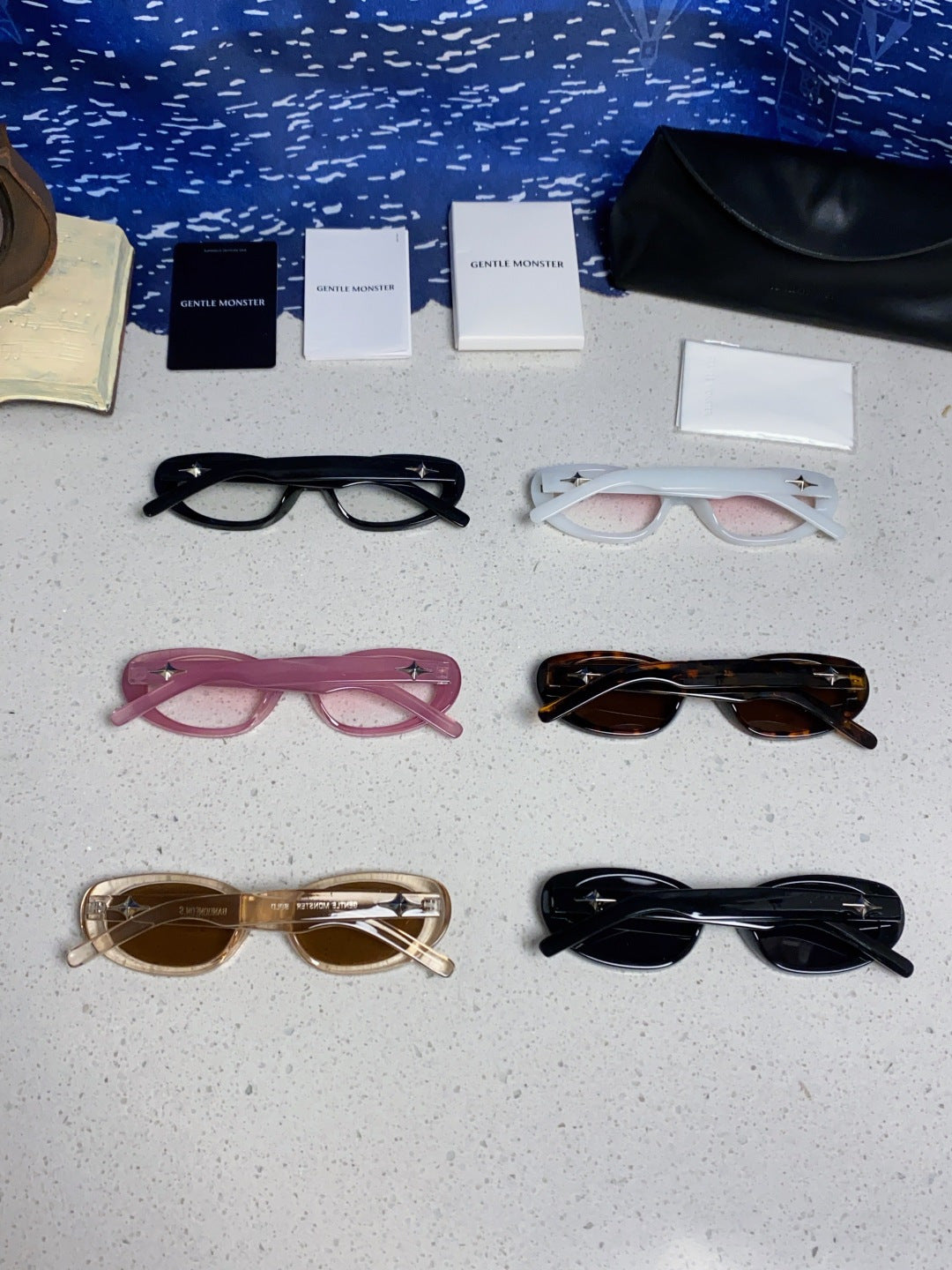 Gentle Monster BANDON Round Silver Lens Sunglasses for Men & Women - detail image 11