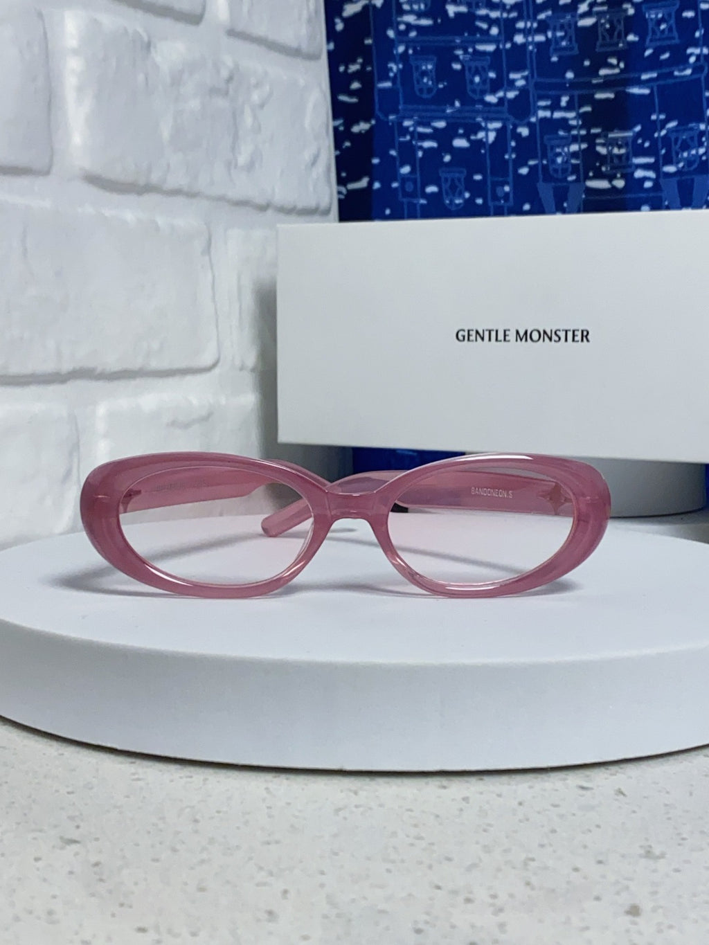 Gentle Monster BANDON Round Red Lens Sunglasses for Men & Women - detail image 2