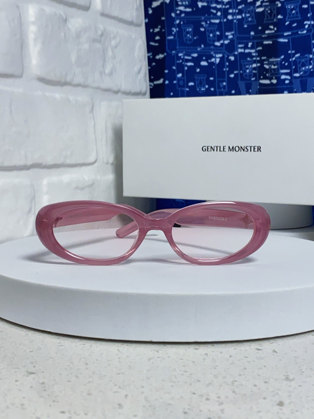 Gentle Monster BANDON Round Red Lens Sunglasses for Men & Women - 416461 - detail image 2