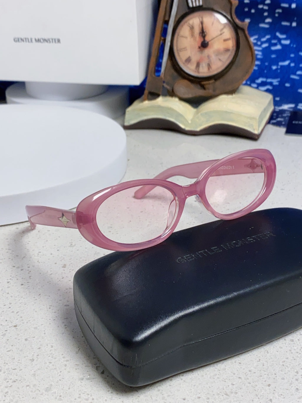 Gentle Monster BANDON Round Red Lens Sunglasses for Men & Women - 416461 - detail image 10