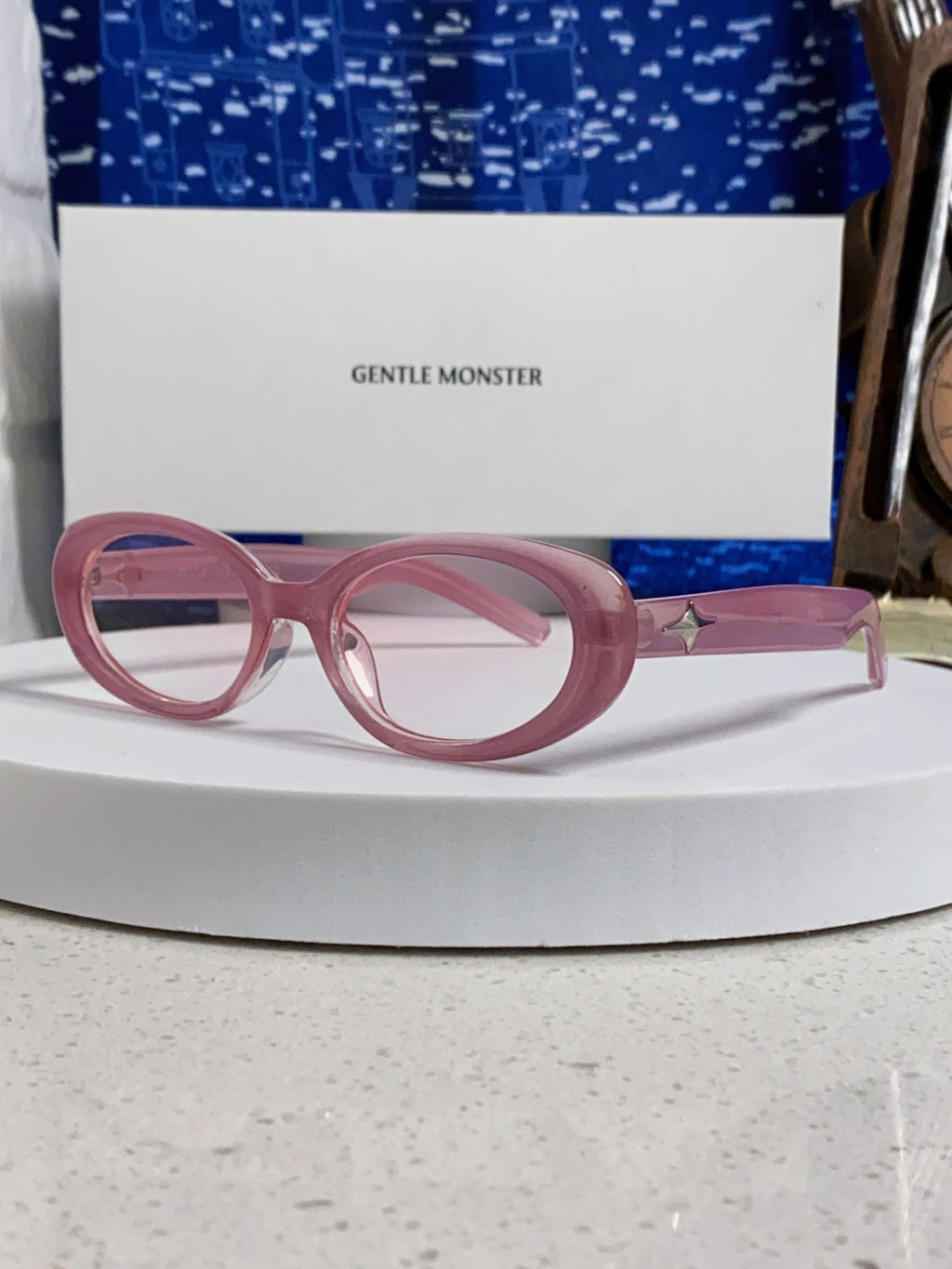 Gentle Monster BANDON Round Red Lens Sunglasses for Men & Women