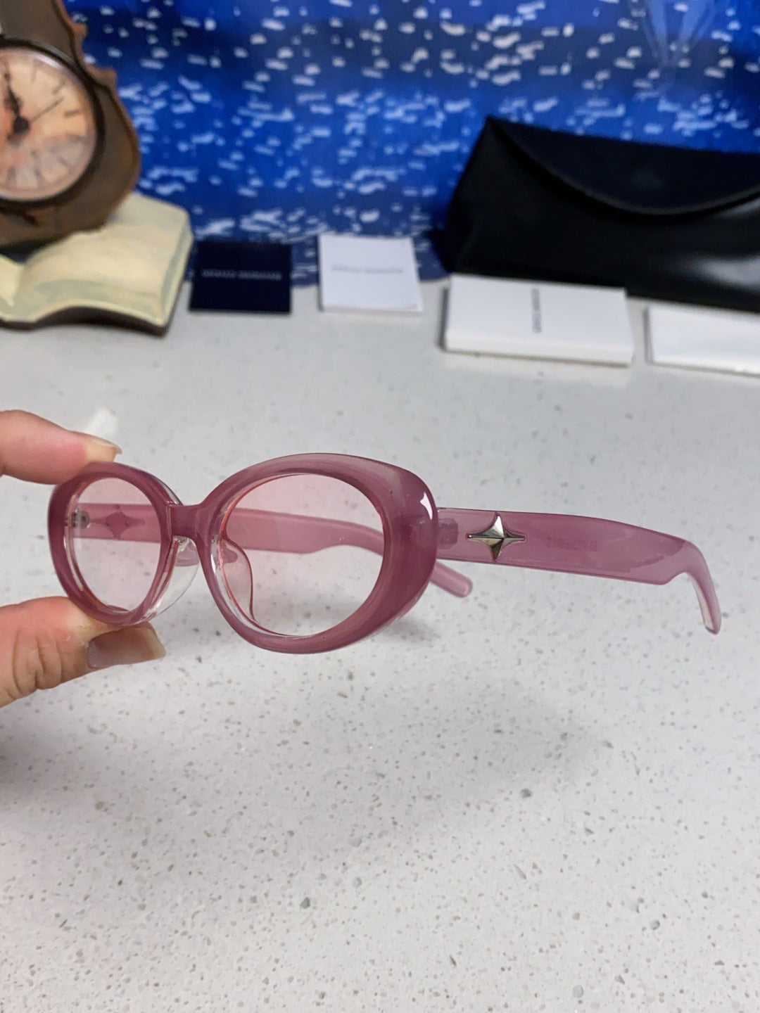 Gentle Monster BANDON Round Red Lens Sunglasses for Men & Women - 416461 - detail image 6