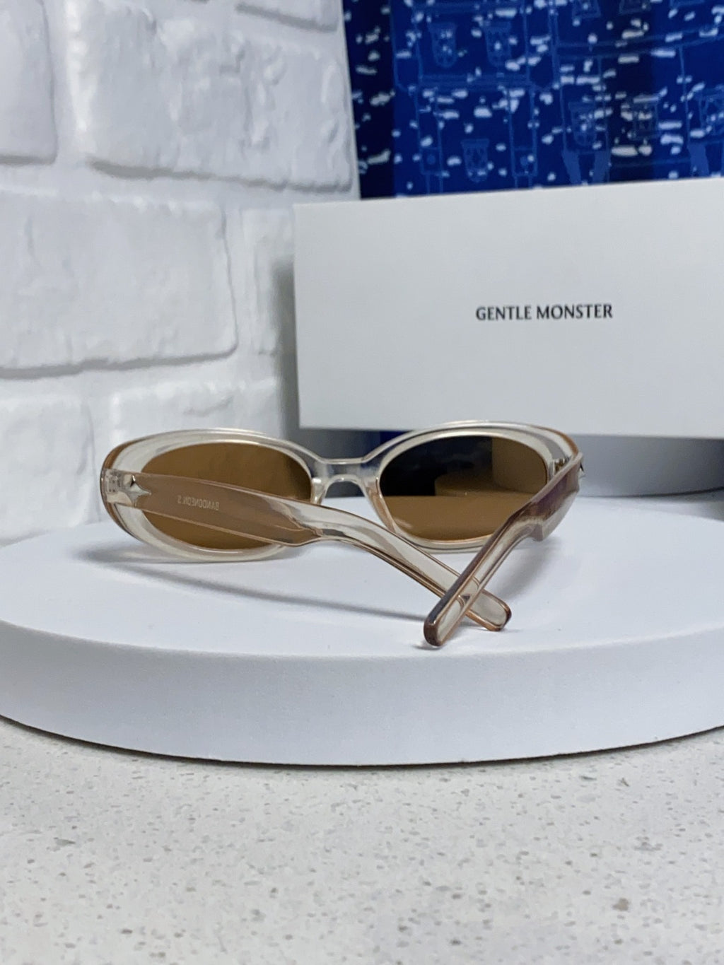 Gentle Monster BANDON Round Brown Lens Sunglasses for Men & Women - 449971 - detail image 3