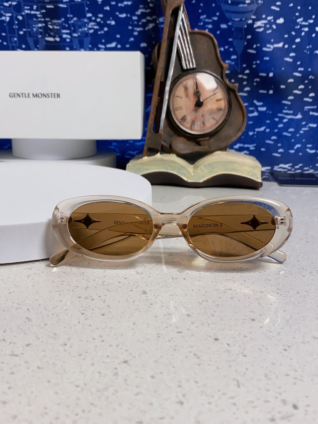 Gentle Monster BANDON Round Brown Lens Sunglasses for Men & Women - 449971 - detail image 9