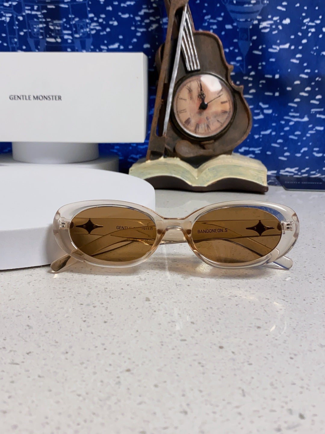 Gentle Monster BANDON Round Brown Lens Sunglasses for Men & Women - 449971 - detail image 9
