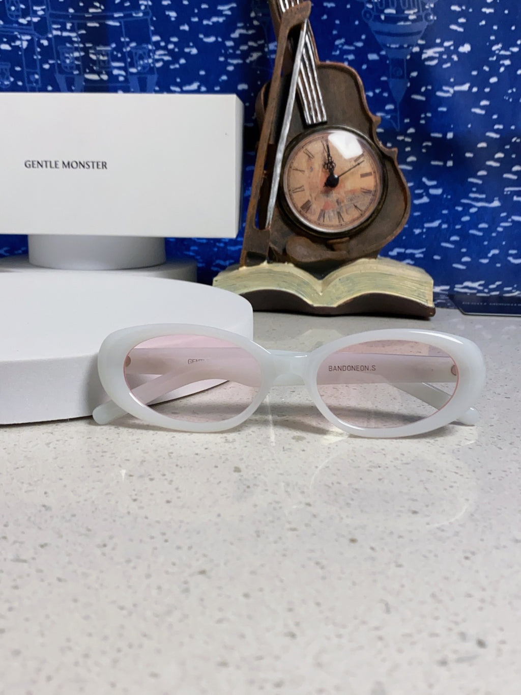 Gentle Monster BANDON Round Silver Lens Sunglasses for Men & Women - 449972 - detail image 9