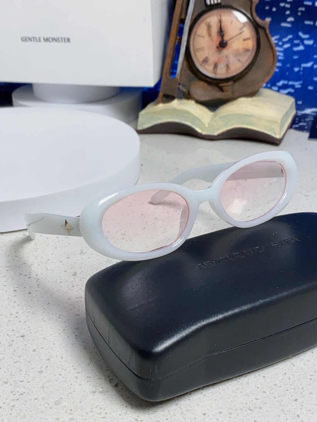 Gentle Monster BANDON Round Silver Lens Sunglasses for Men & Women - 449972 - detail image 10