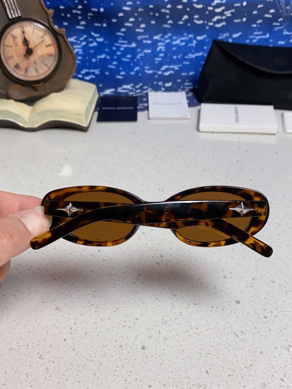 Gentle Monster BANDON Round Brown Lens Sunglasses for Men & Women - detail image 5