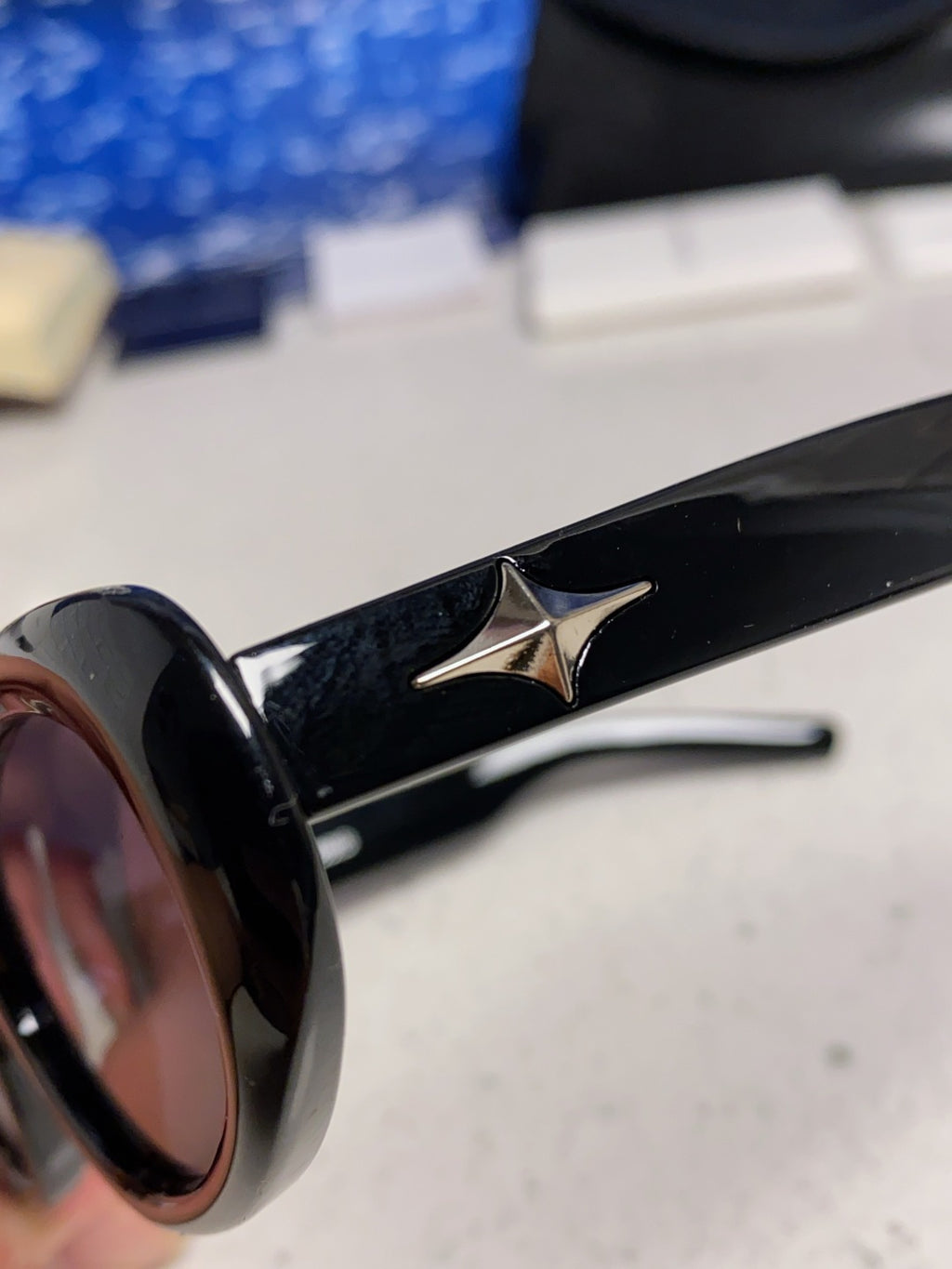 Gentle Monster BANDON Round Silver Lens Sunglasses for Men & Women - detail image 7