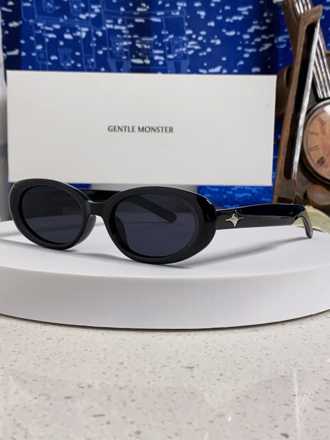 Gentle Monster BANDON Round Silver Lens Sunglasses for Men & Women