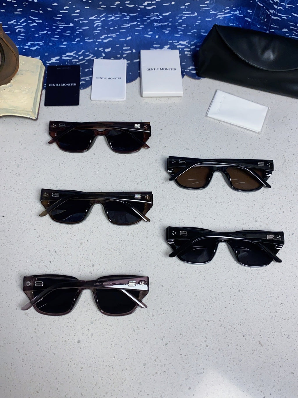 Gentle Monster TR1088 Square Black Lens Sunglasses for Women - 416468 - detail image 11