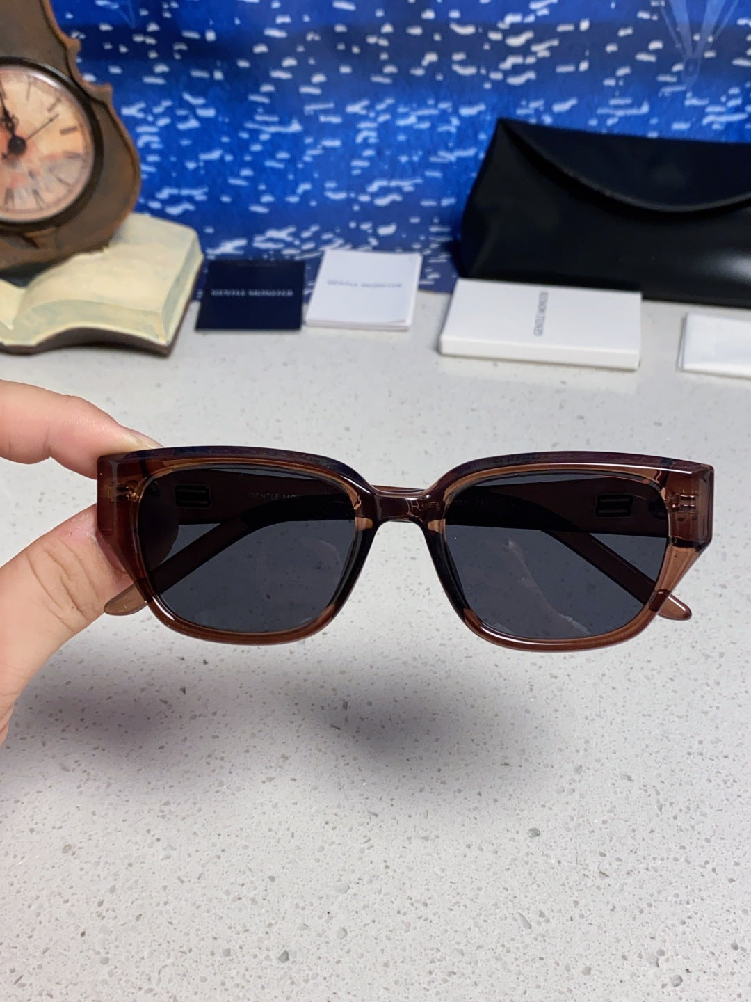 Gentle Monster TR1088 Square Silver Lens Sunglasses for Women - 449975 - detail image 4