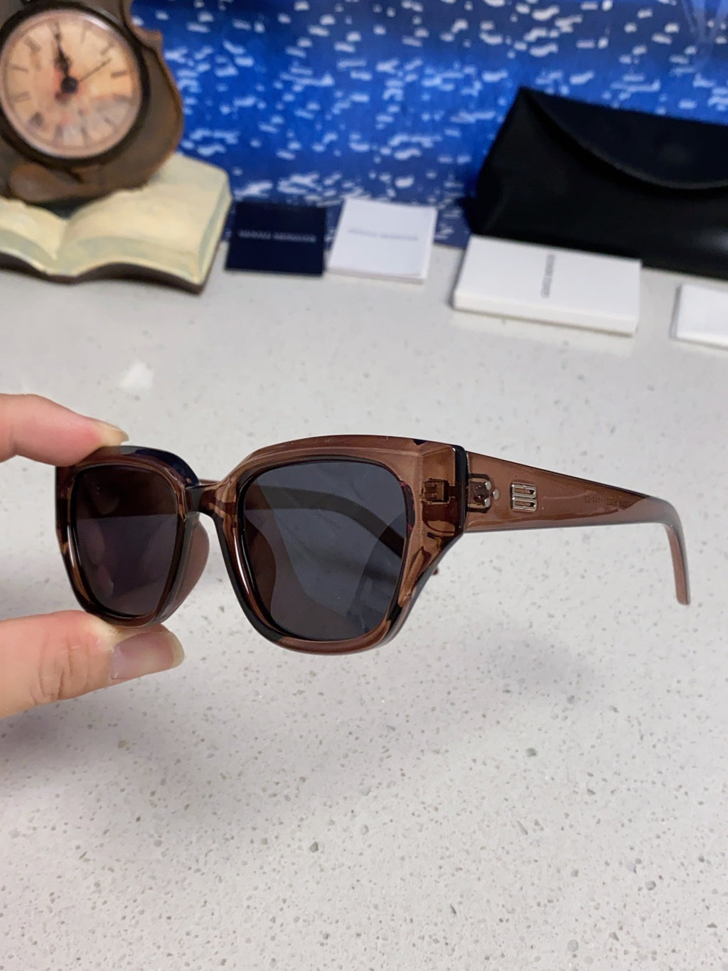 Gentle Monster TR1088 Square Silver Lens Sunglasses for Women - 449975 - detail image 6
