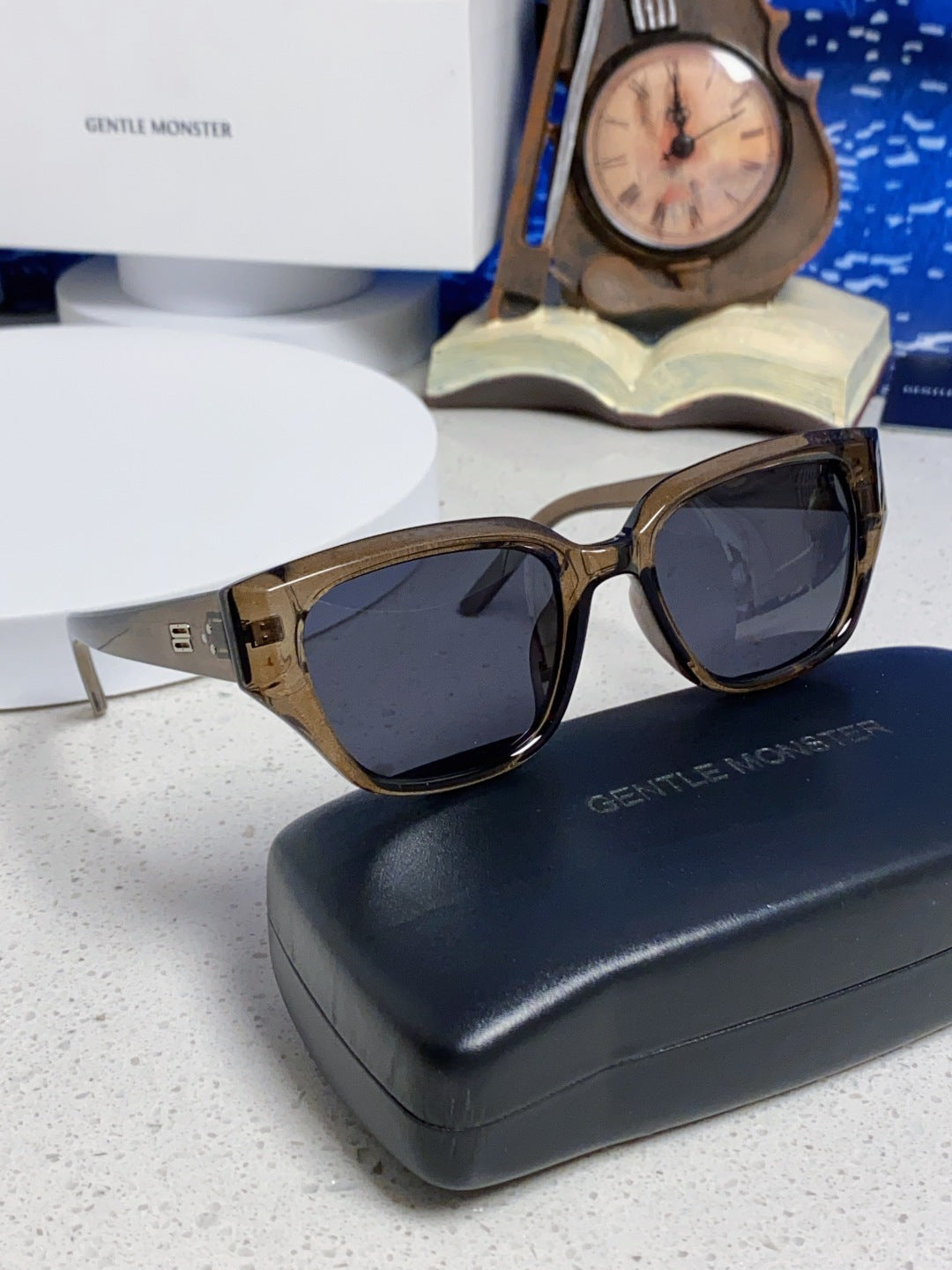 Gentle Monster TR1088 Square Black Lens Sunglasses for Women - 416467 - detail image 10