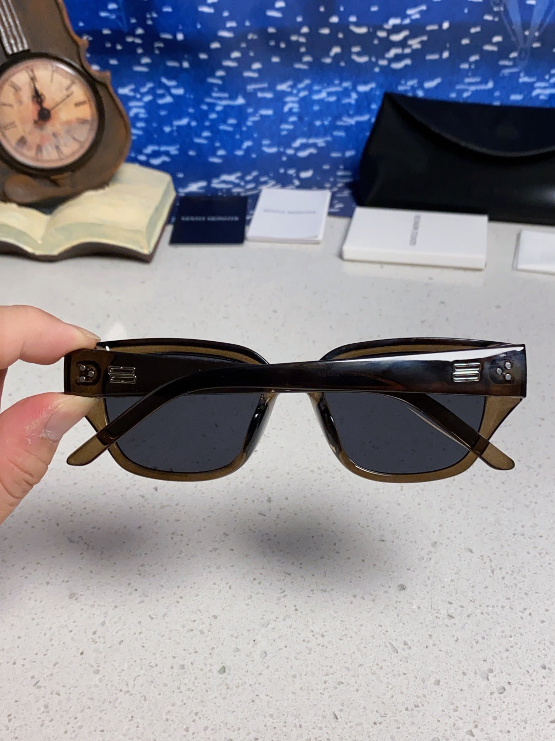 Gentle Monster TR1088 Square Black Lens Sunglasses for Women - 449976 - detail image 5