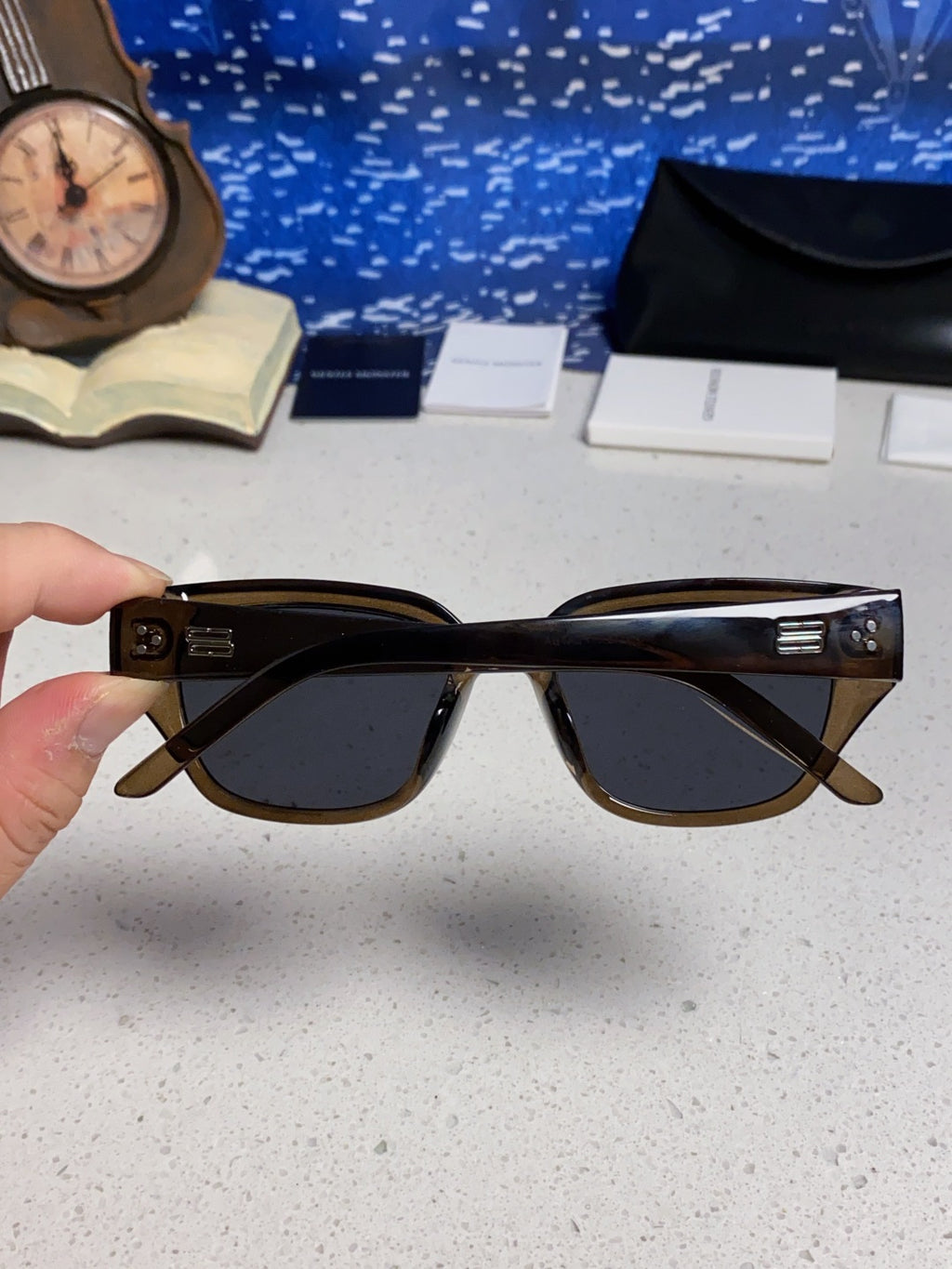 Gentle Monster TR1088 Square Black Lens Sunglasses for Women - 416467 - detail image 5