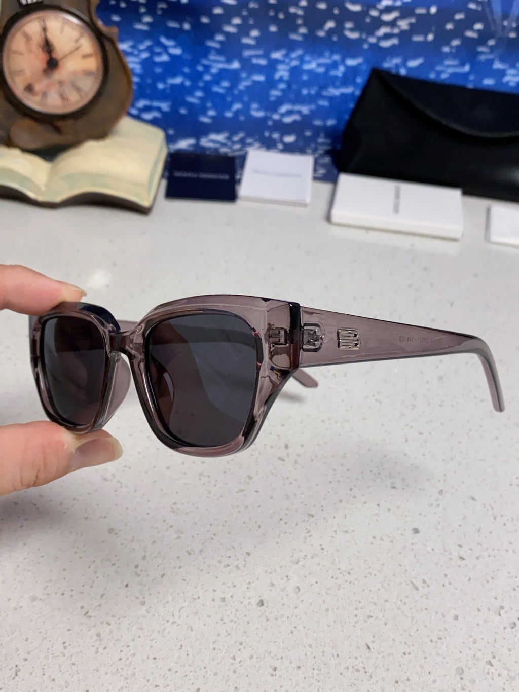 Gentle Monster TR1088 Square Black Lens Sunglasses for Women - 449977 - detail image 6