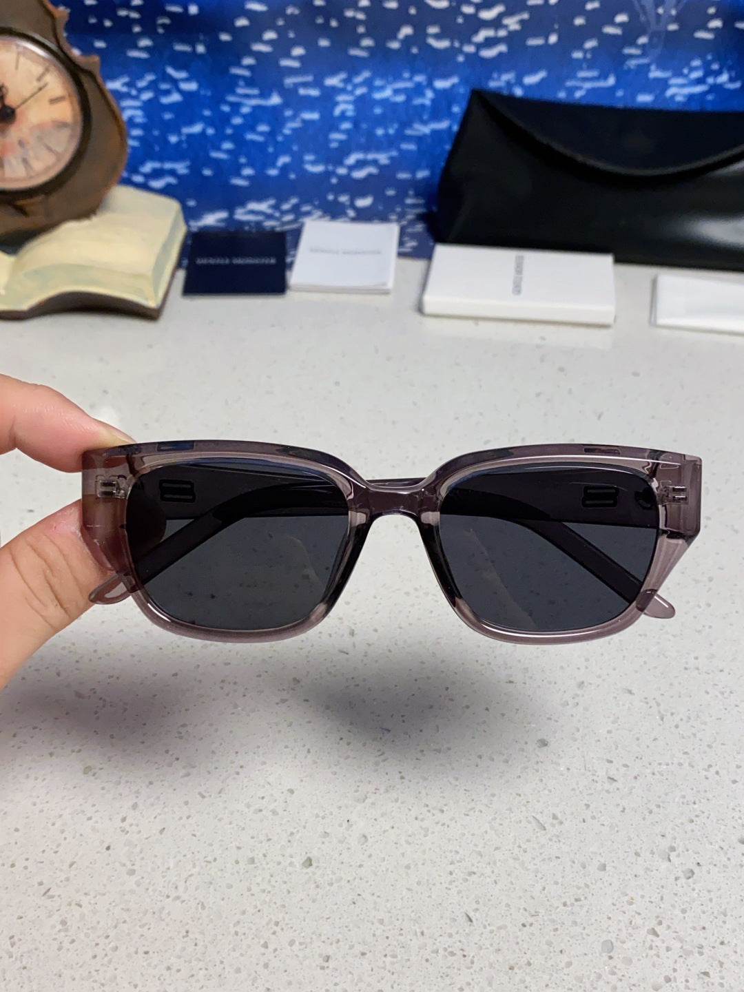 Gentle Monster TR1088 Square Black Lens Sunglasses for Women - 416468 - detail image 4