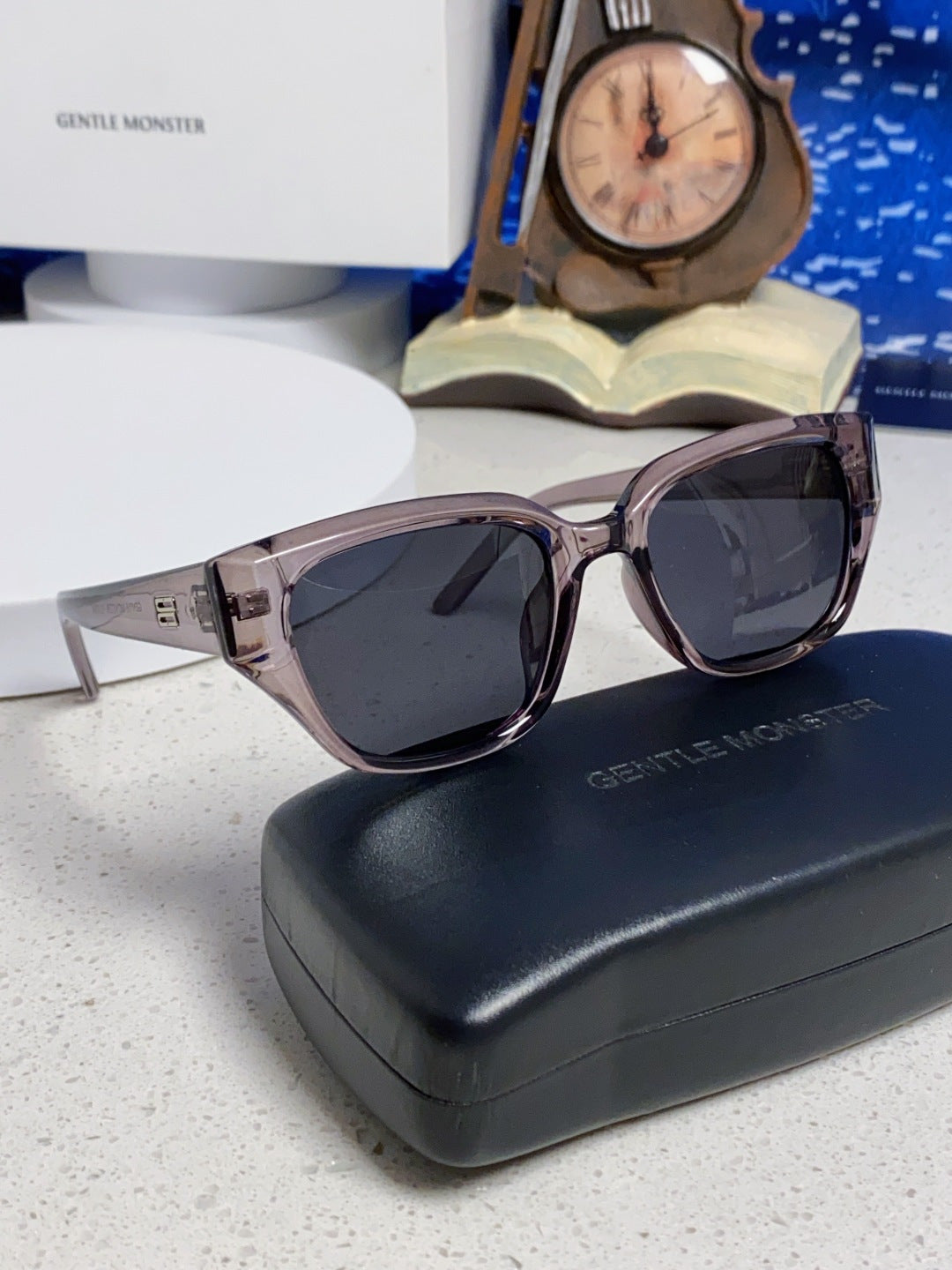 Gentle Monster TR1088 Square Black Lens Sunglasses for Women - 449977 - detail image 10