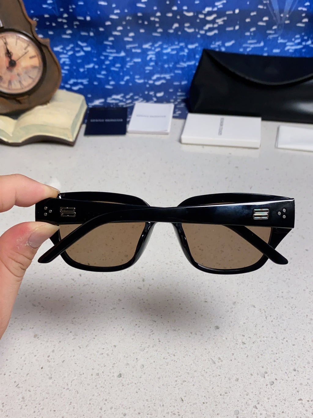 Gentle Monster TR1088 Square Silver Lens Sunglasses for Women - 416469 - detail image 5