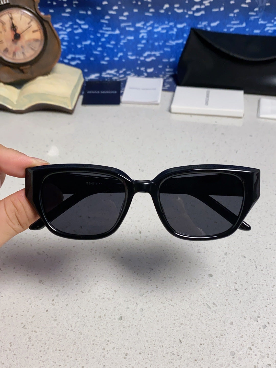 Gentle Monster TR1088 Square Black Lens Sunglasses for Women - 416470 - detail image 4