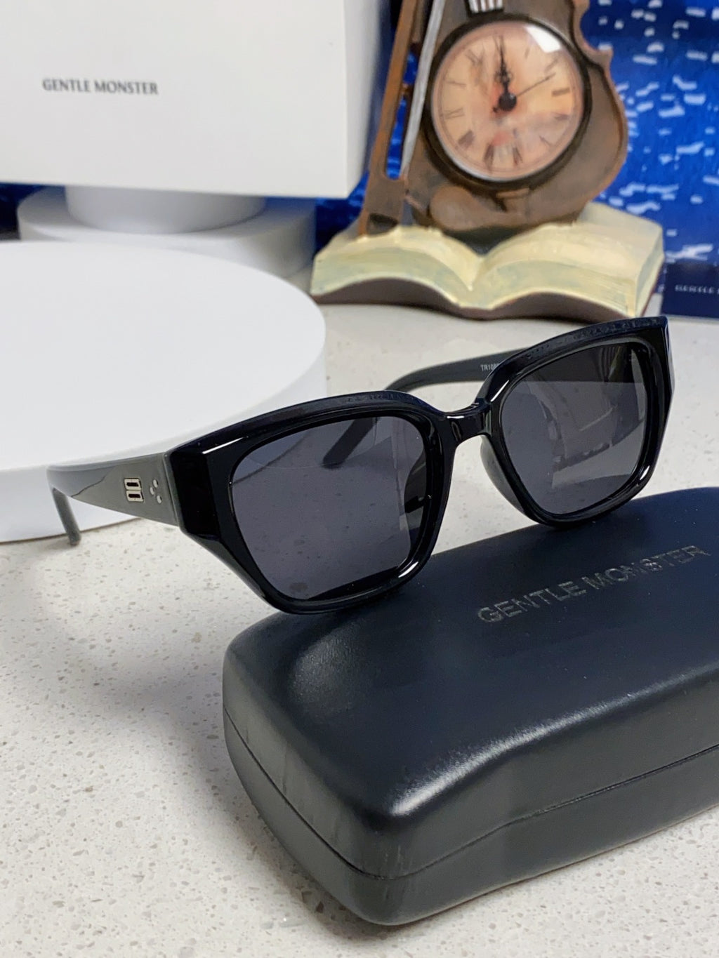 Gentle Monster TR1088 Square Black Lens Sunglasses for Women - 416470 - detail image 10