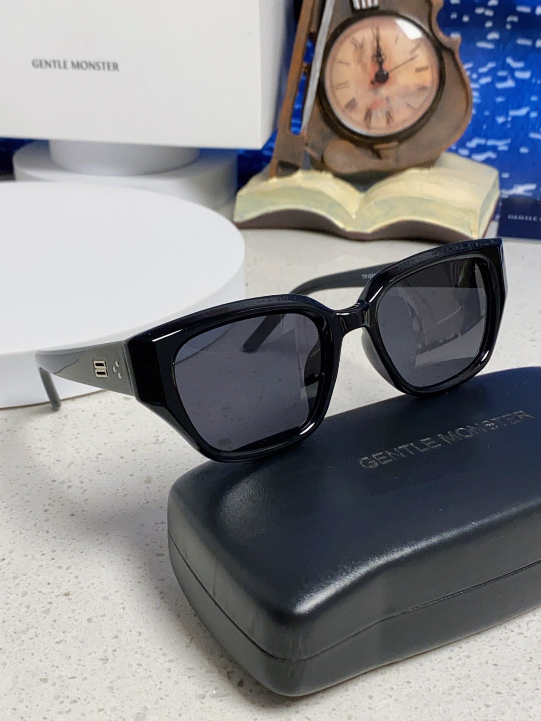 Gentle Monster TR1088 Square Black Lens Sunglasses for Women - 416470 - detail image 10