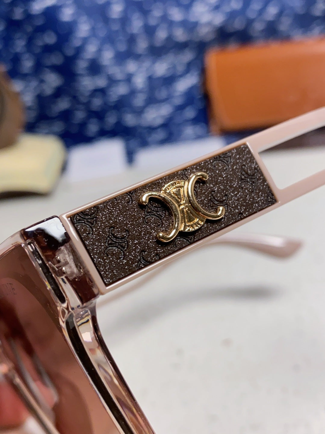 Celine Square Red Lens Sunglasses for Women - detail image 7