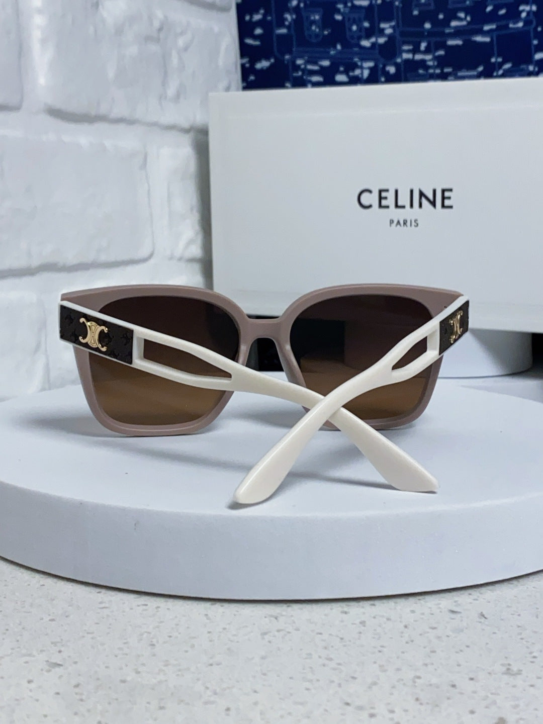 Celine Square Brown Lens Sunglasses for Women - detail image 3