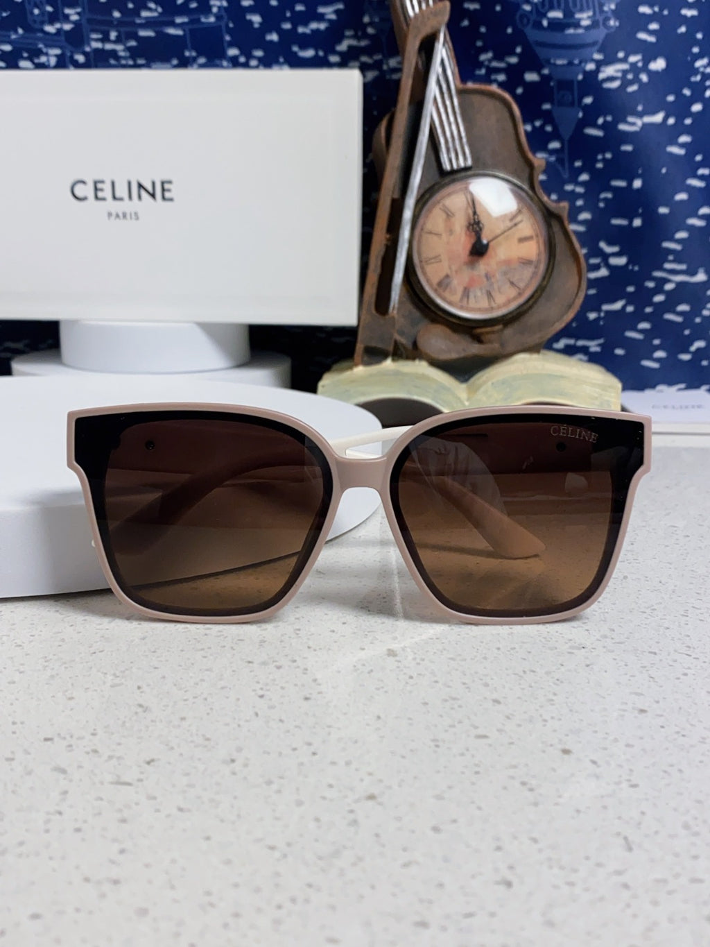 Celine Square Brown Lens Sunglasses for Women - 415624 - detail image 9