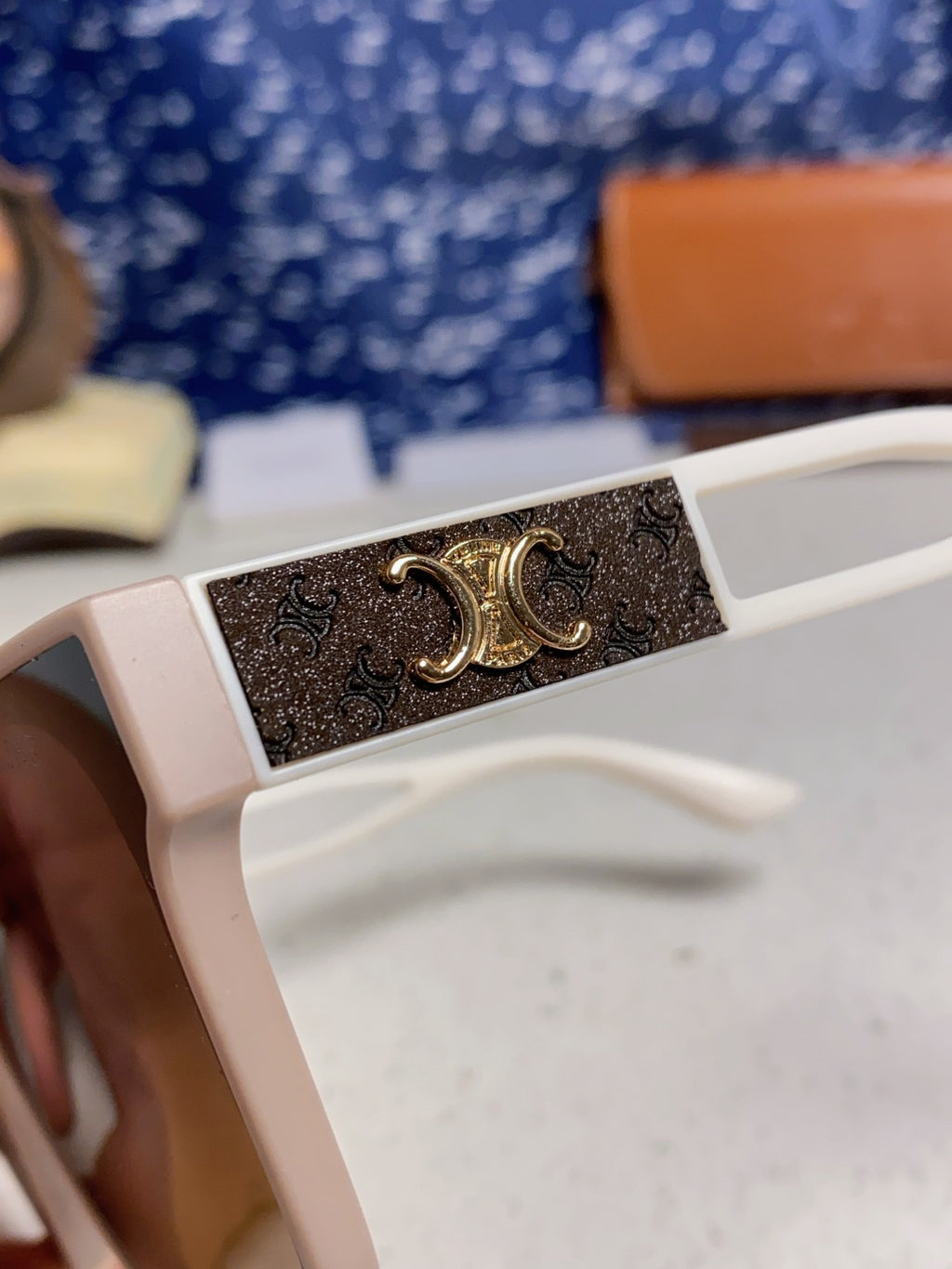 Celine Square Brown Lens Sunglasses for Women - detail image 7