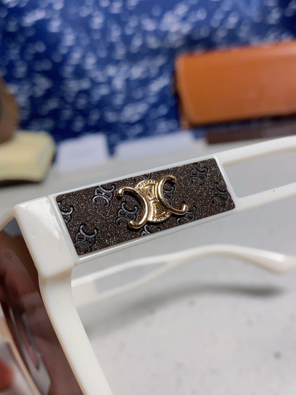 Celine Square Silver Lens Sunglasses for Women - 415625 - detail image 7