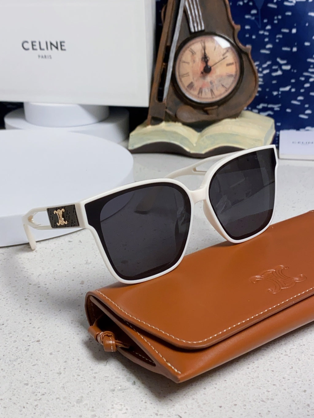 Celine Square Silver Lens Sunglasses for Women - detail image 10