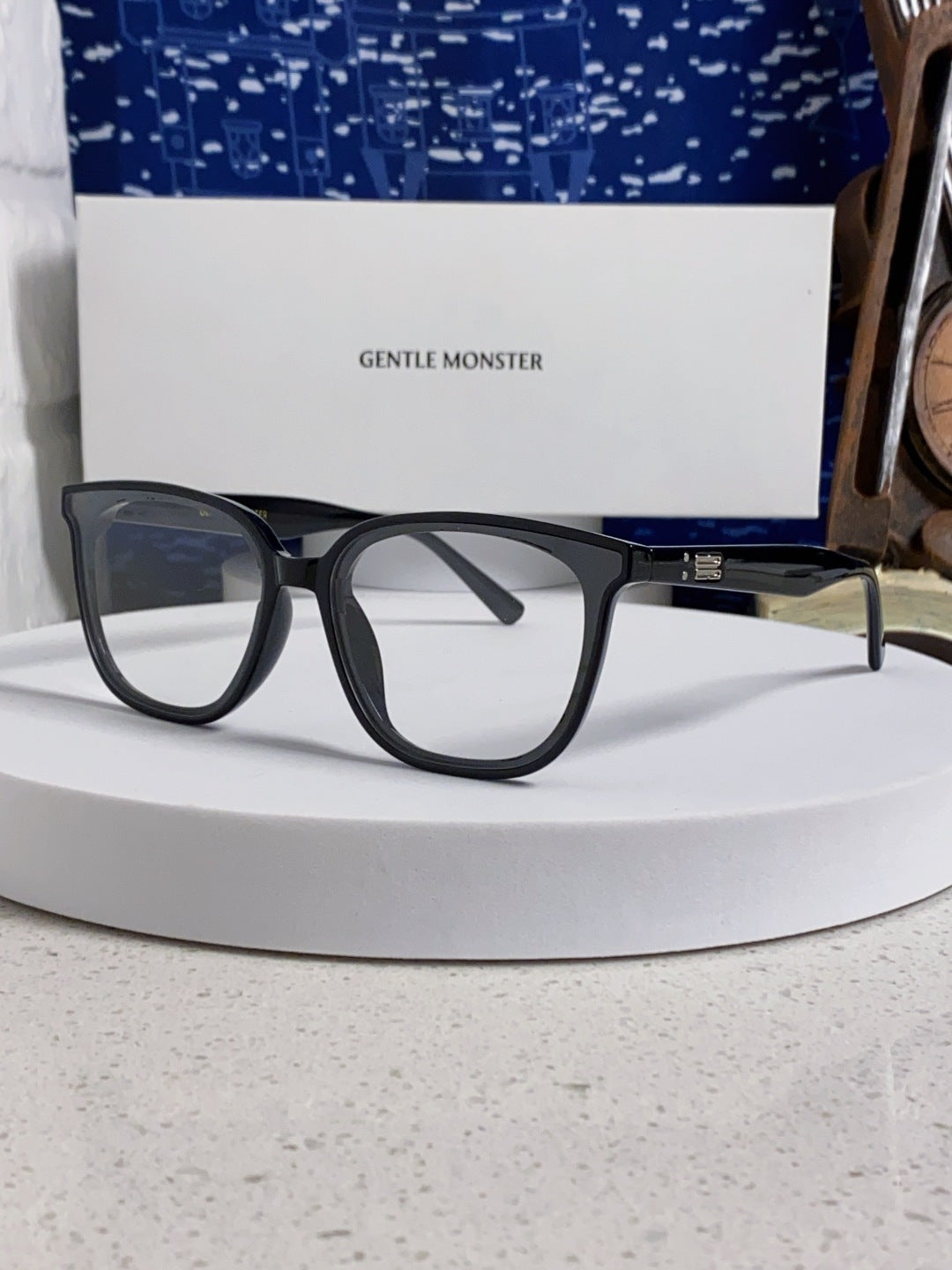 Gentle Monster TAM Polarized Fashion Silver Lens Sunglasses for Men