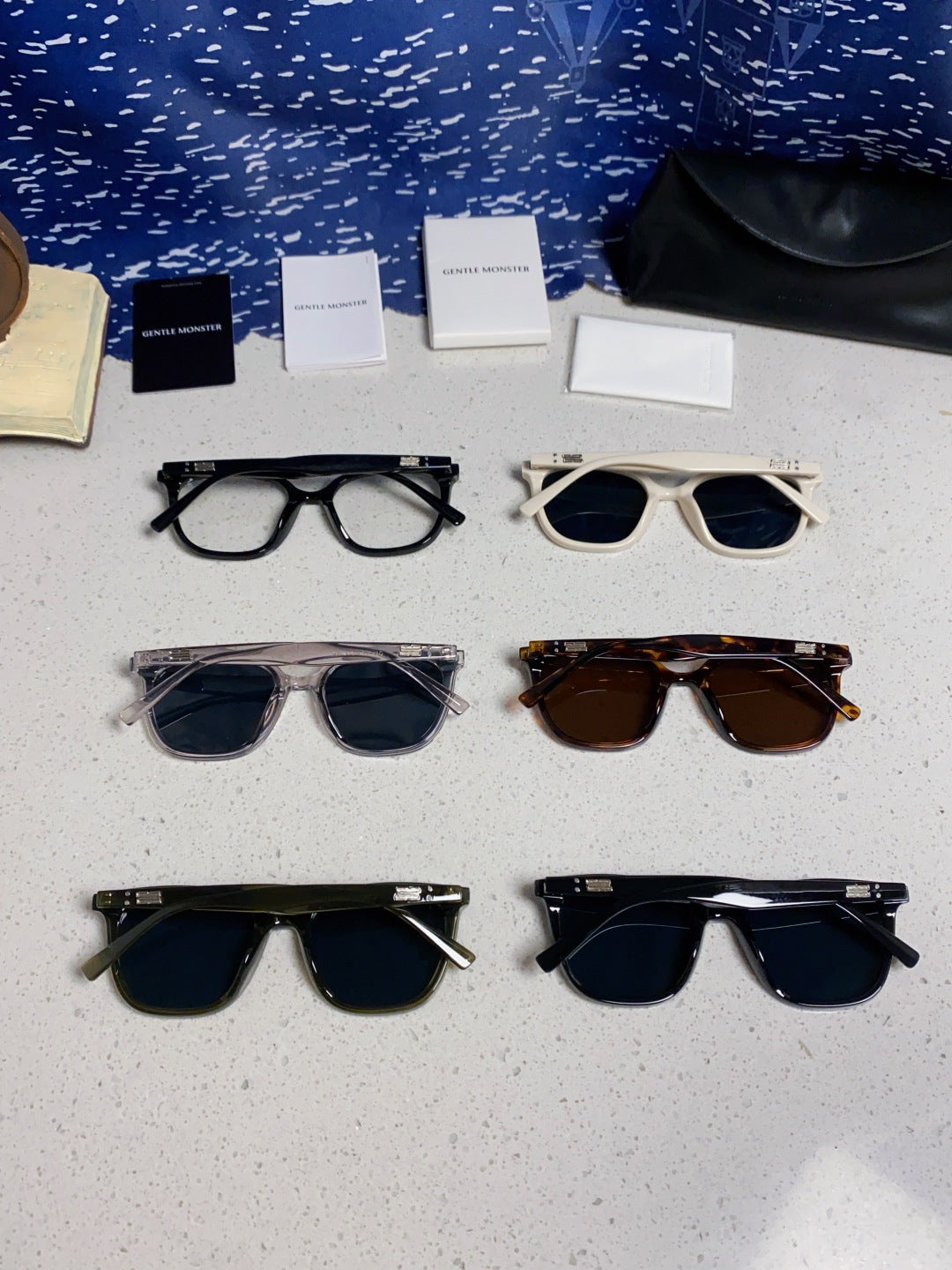 Gentle Monster TAM Polarized Fashion Blue Lens Sunglasses for Men - 466374 - detail image 11