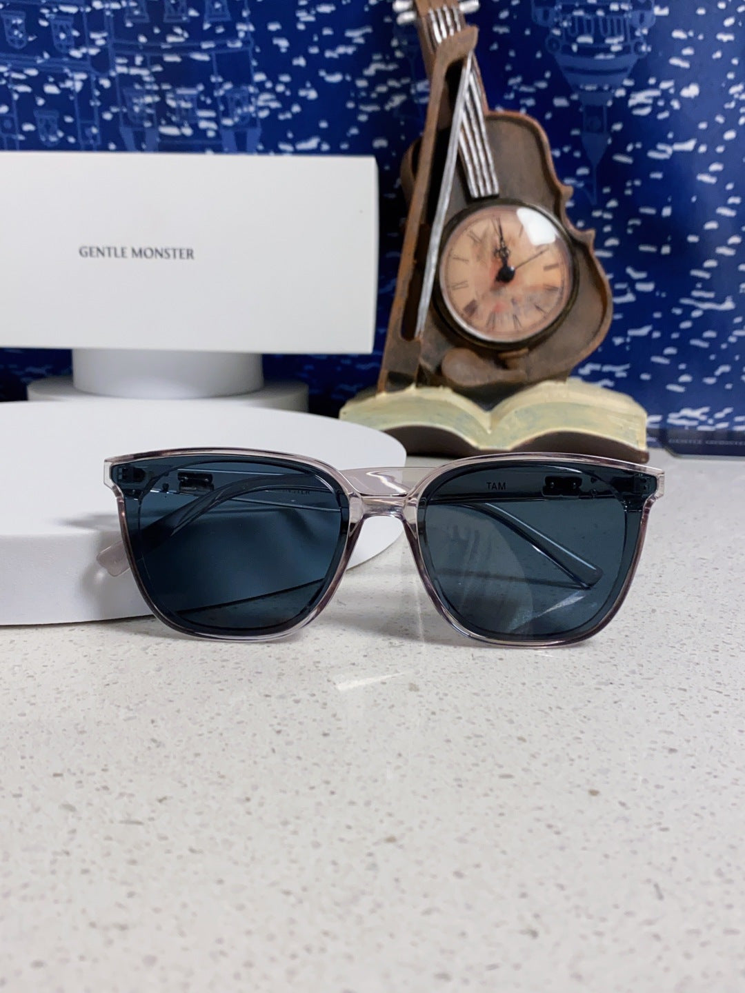 Gentle Monster TAM Polarized Fashion Blue Lens Sunglasses for Men - 466374 - detail image 9