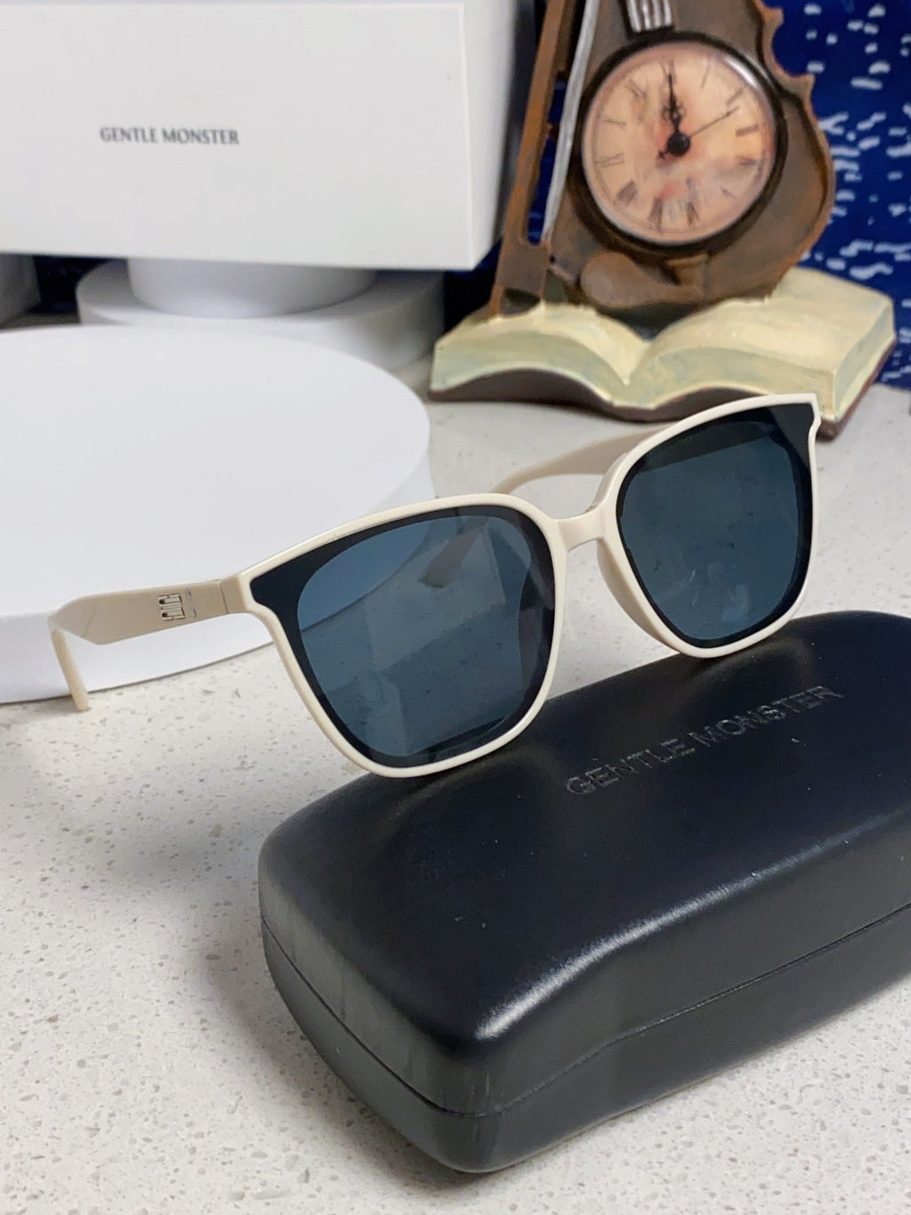 Gentle Monster TAM Polarized Fashion Blue Lens Sunglasses for Men - detail image 10