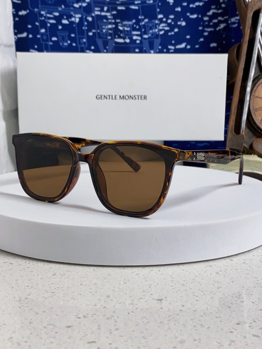 Gentle Monster TAM Polarized Fashion Brown Lens Sunglasses for Men