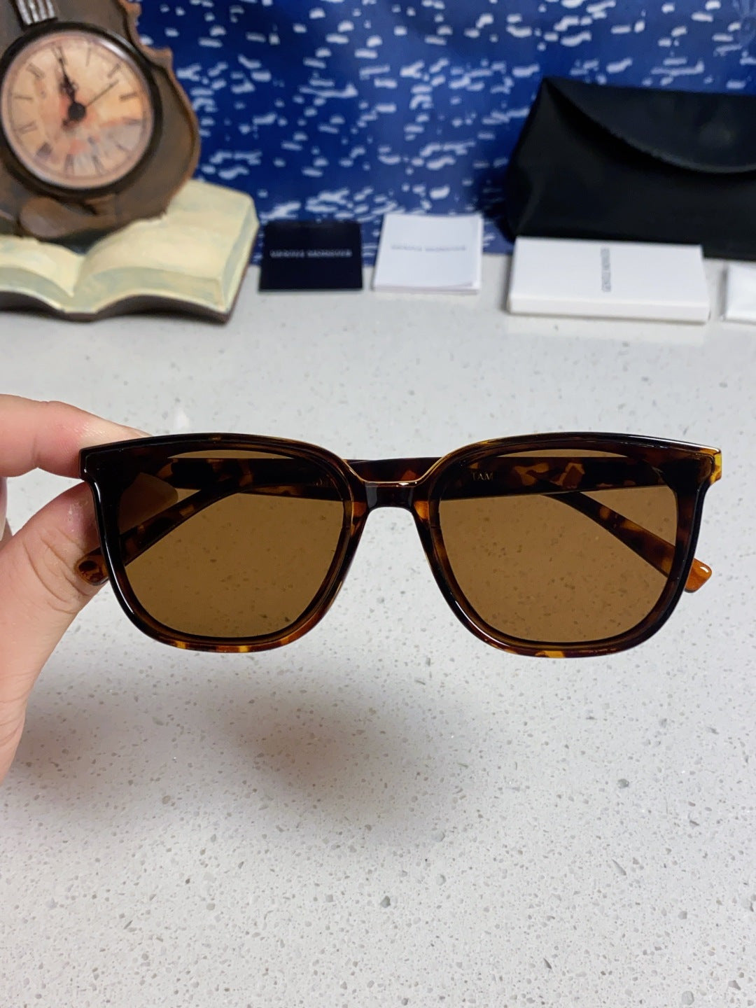 Gentle Monster TAM Polarized Fashion Brown Lens Sunglasses for Men - detail image 4