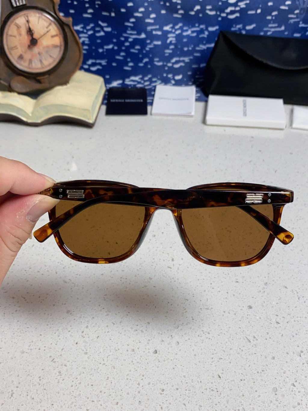 Gentle Monster TAM Polarized Fashion Brown Lens Sunglasses for Men - detail image 5