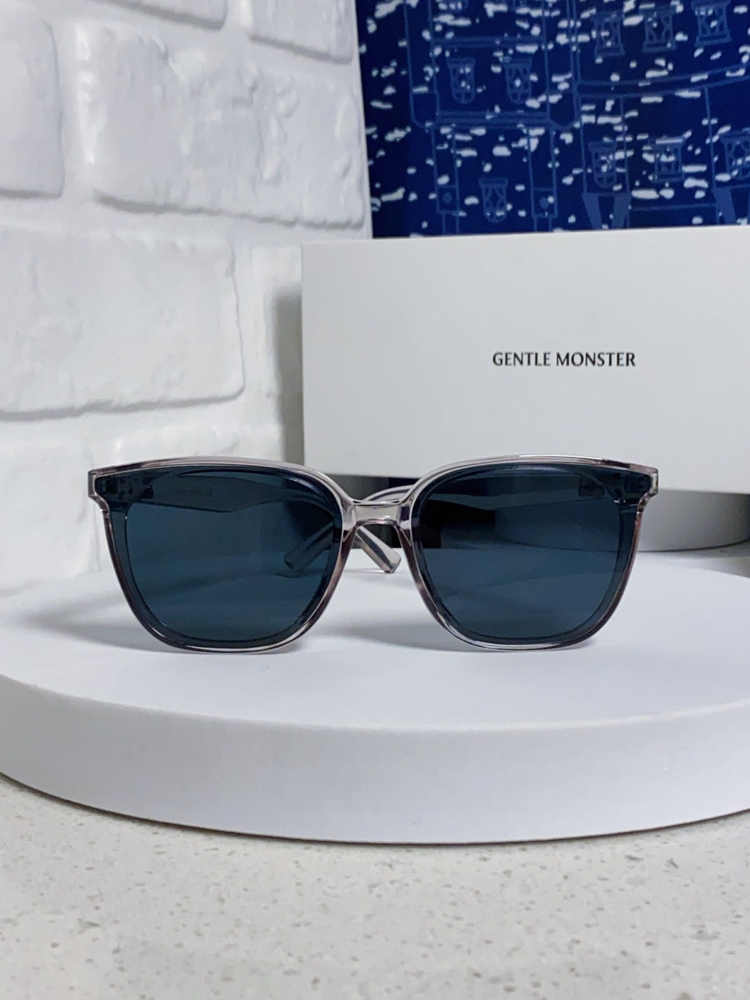 Gentle Monster TAM Polarized Fashion Blue Lens Sunglasses for Men - 466374 - detail image 2