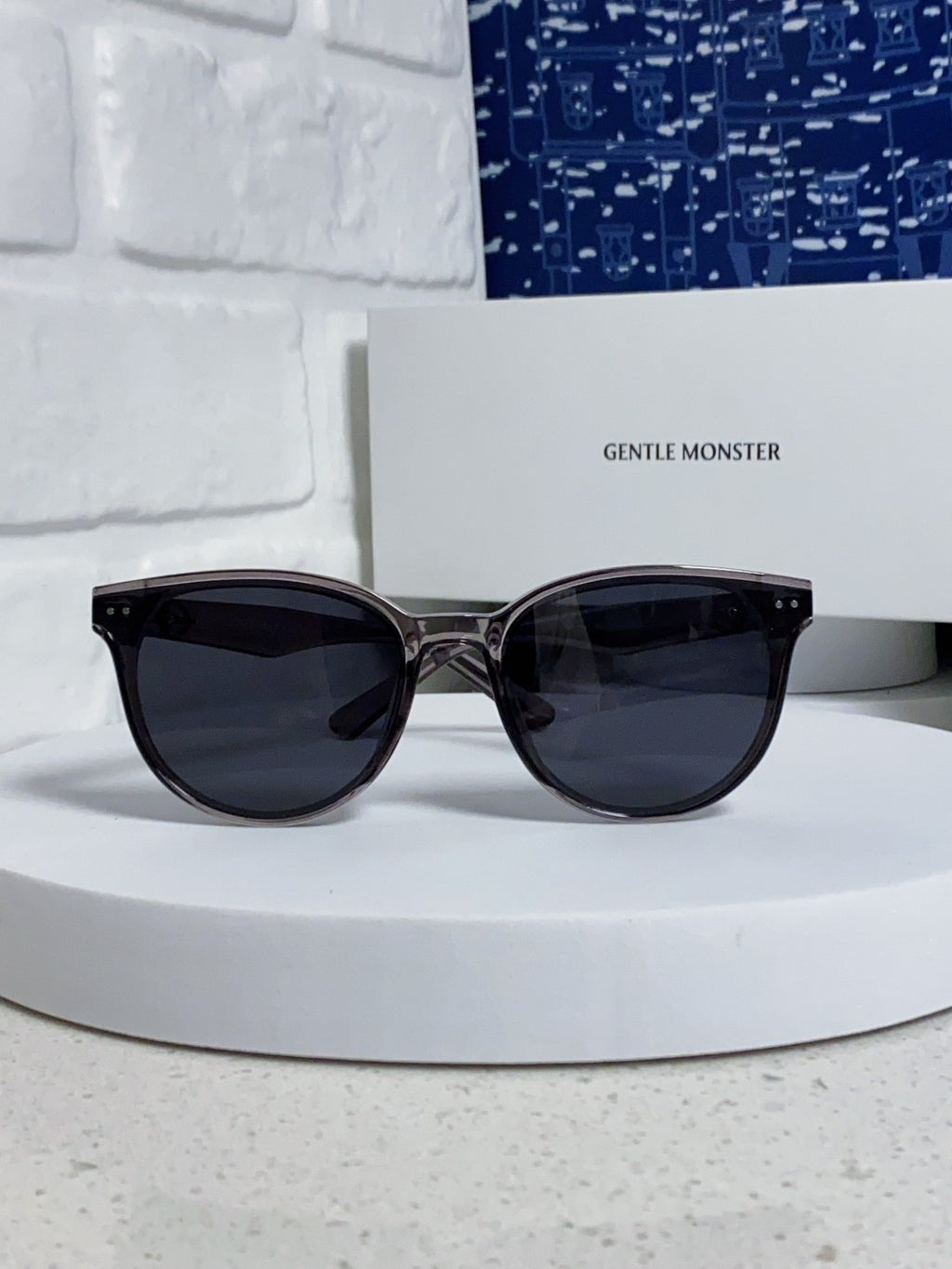 Gentle Monster TR1091 Round Black Lens Sunglasses for Men & Women - 416485 - detail image 2