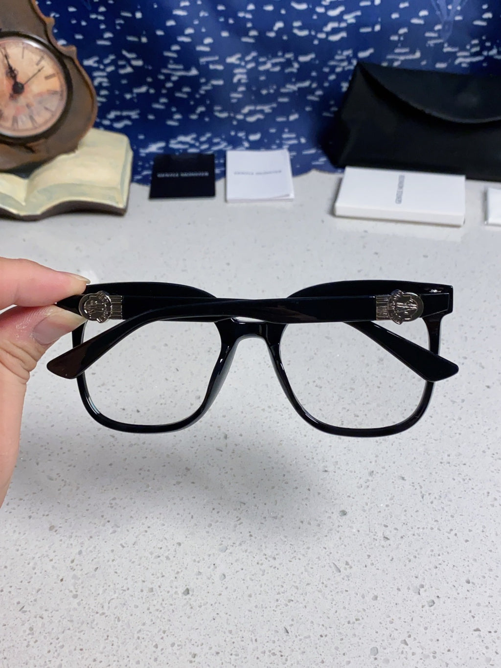 Gentle Monster SWIPE4 Square Gray Lens Sunglasses for Men & Women - 487988 - detail image 5