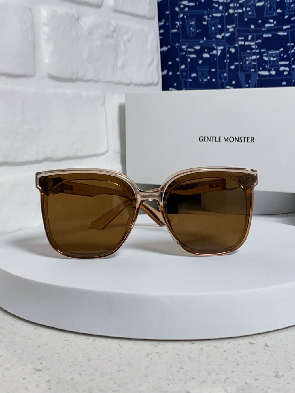 Gentle Monster SWIPE4 Square Brown Lens Sunglasses for Men & Women - detail image 2