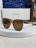 Gentle Monster SWIPE4 Square Brown Lens Sunglasses for Men & Women - 416491
